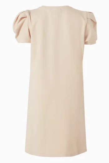 فستان بشعار الماركة قطن