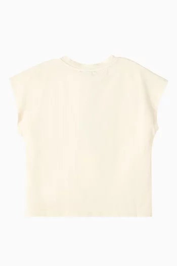 تي شيرت بشعار الماركة جيرسيه 