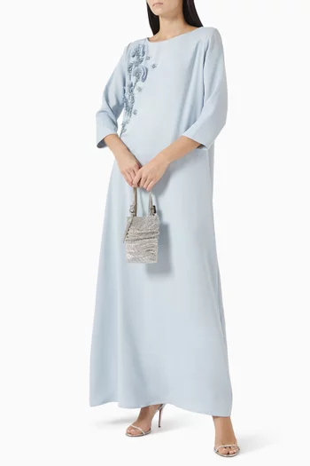 Floral Embellished Kaftan