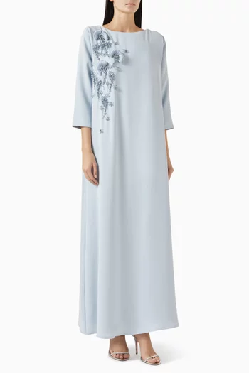 Floral Embellished Kaftan