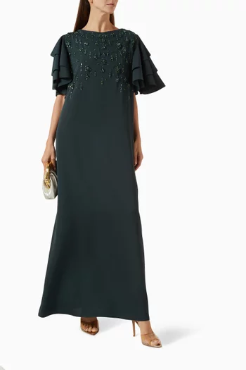 Bead Embellished Kaftan