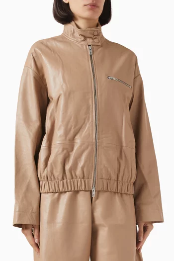 Fuel Jacket in Leather