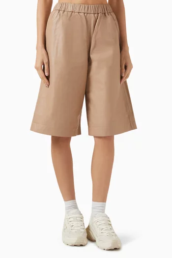 Fuel Shorts in Leather