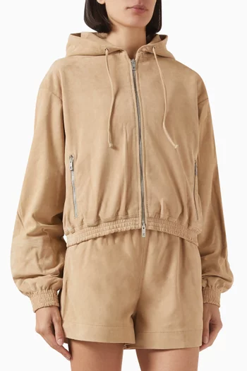 Oblivion Jacket in Suede