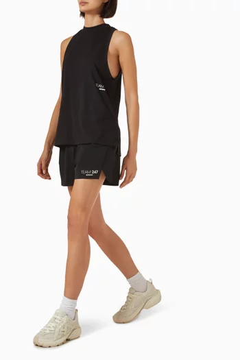 247 DNA Training Shorts in Textured-nylon