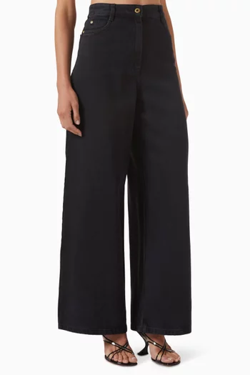 Dalt Wide-leg Jeans in Denim