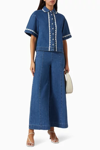 Ellie Shirt in Denim