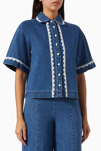 Ellie Shirt in Denim