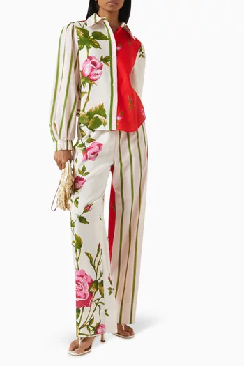 Joe Pants in Linen-cotton