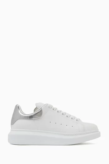 Oversized Leather Sneakers
