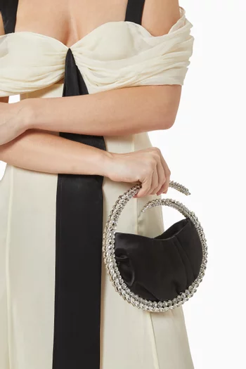 Karma Eternity Clutch in Satin