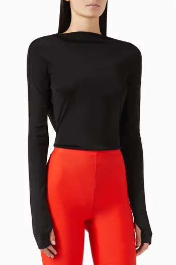 Open-back Bodysuit