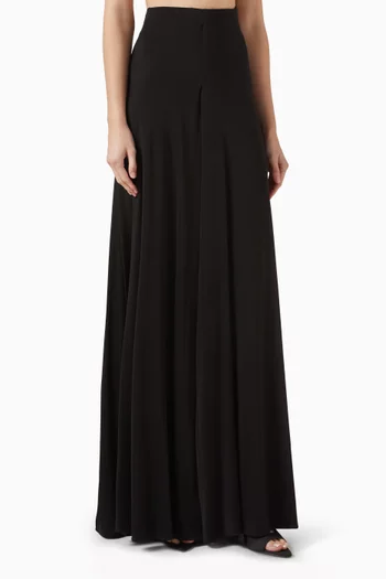 Wide-leg Pants in Jersey