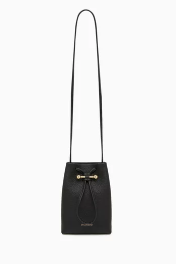 Midi Osette Pouch in Grained Calf Leather