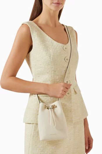 Midi Osette Pouch in Grained Calf Leather