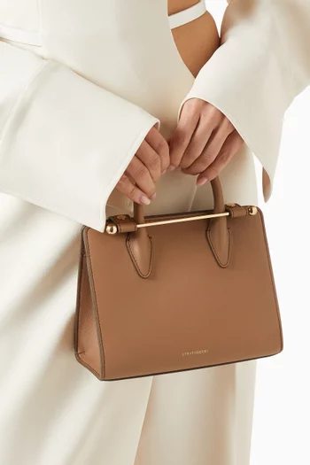Mini Tote Bag in Smooth Calf Leather
