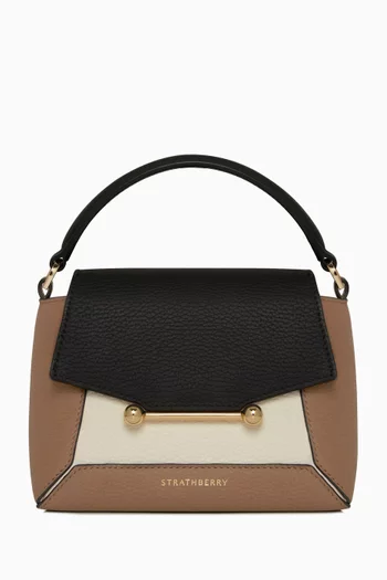 Nano Mosaic Tricolour Top-handle Bag