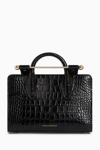 Nano Tote Bag in Smooth Calf Leather