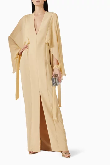 Alessa Kaftan in Charmeuse