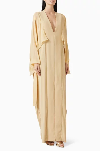 Alessa Kaftan in Charmeuse