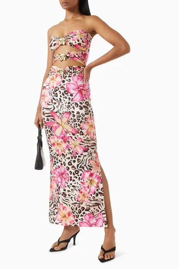 Rome Orchid Maxi Dress