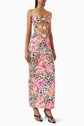 Rome Orchid Maxi Dress