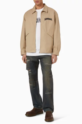 تي شيرت بلون باهت قطن واكو ماريا × تيم ليهي