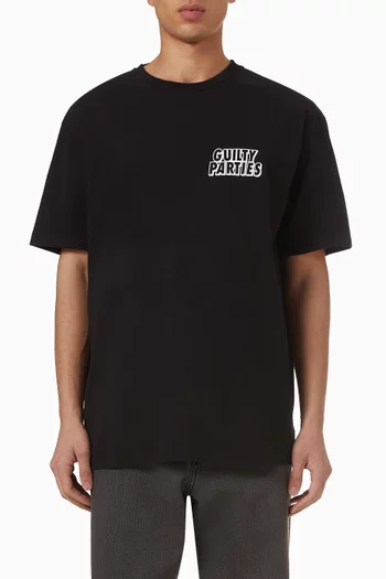 تي شيرت بلون باهت قطن واكو ماريا × تيم ليهي