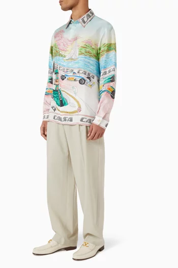 The Art of Racing Shirt in Silk