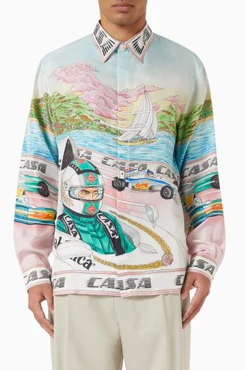 The Art of Racing Shirt in Silk