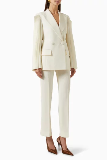 Two-piece Suit Set in Crepe
