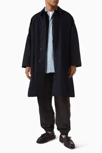 Walker Coat in Wool Twill