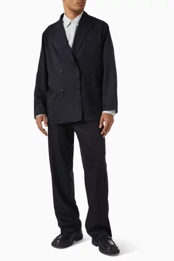 بنطال دي سلاكس صوف غابردين