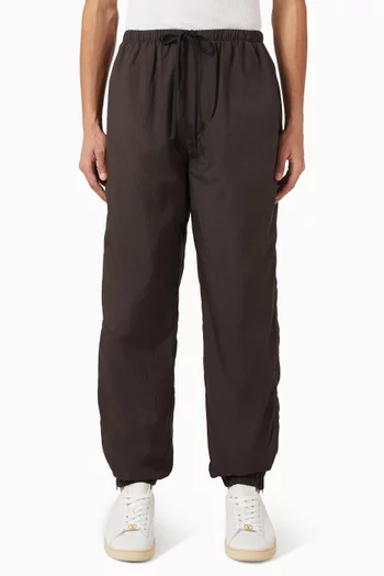 Shrinked Track Pants in Nylon