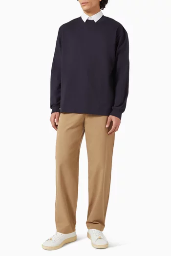 Crewneck T-shirt in Supima Cotton