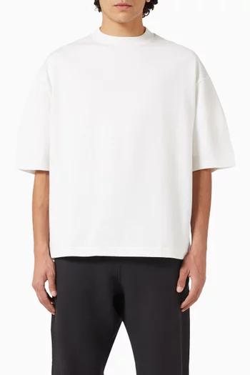 تي شيرت بفتحة رقبة مستديرة قطن سوبيما