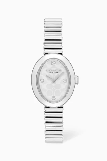 Sammy Quartz Stainless Steel Watch, 22mm