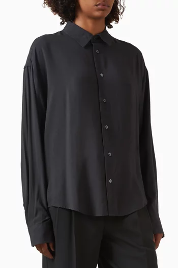 Boxy Shirt in Viscose