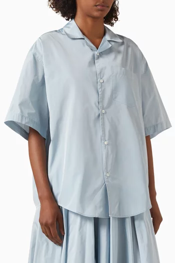 Boxy Shirt in Taffeta