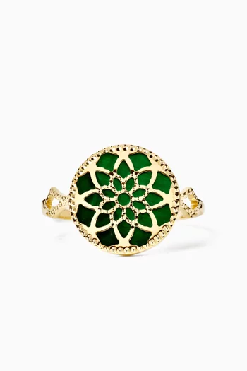 Amelia Madinah Pearl Ring in 18kt Gold