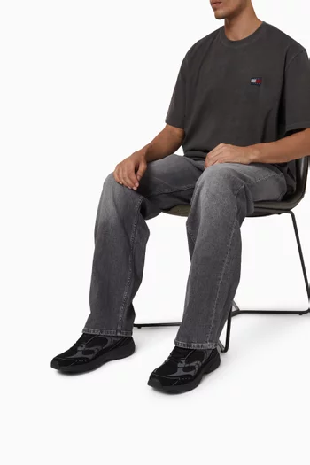 Archive Mixed Texture Sneakers