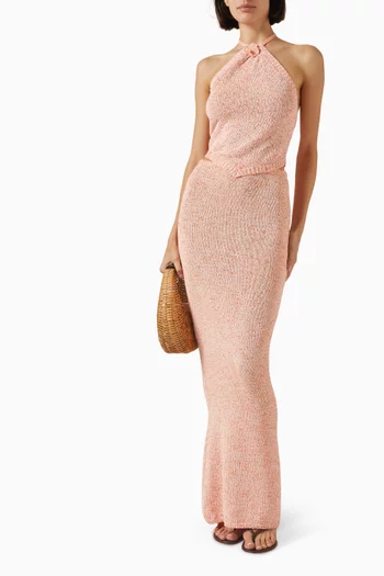 تنورة كارولينا مطرزة بالترتر