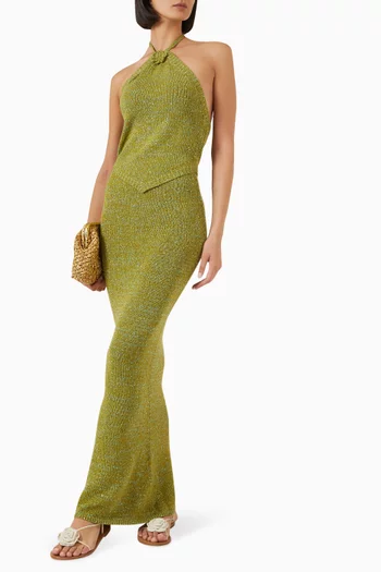 Teresa Scarf Knit Top