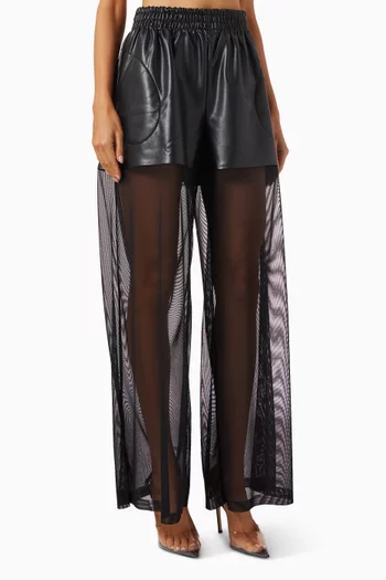 Boyfriend Elephant Sweatpants in Mesh