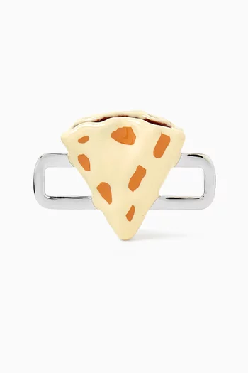 Crepe Charm in Sterling Silver