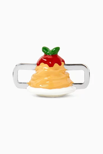 Spaghetti Charm in Sterling Silver