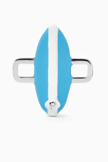 Surfboard Charm in Sterling Silver