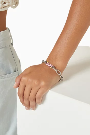 Slay Charm in Sterling Silver