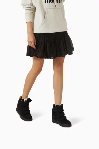 Im3 Wedge Sneakers in Suede