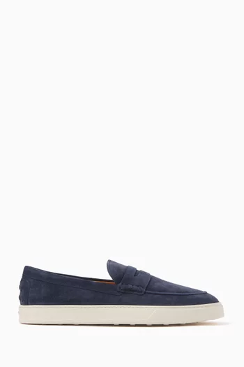 Gommino Penny Loafers in Suede